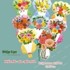 Thiệp bó hoa sáng tạo KHỔ TO 19x27cm - Ngày 20/11, 8/3, 14/2, 20/10, Ngày Nhà Giáo - Giá 40.860 VND 8