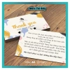 Thiệp Cảm Ơn Khách Hàng SET 50 Card Giấy Cứng Mẫu Cute In Màu Đẹp Rõ Nét Giá 10.000₫ 2