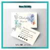 Thiệp Cảm Ơn Khách Hàng SET 50 Card Giấy Cứng Mẫu Cute In Màu Đẹp Rõ Nét Giá 10.000₫ 5