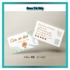 Thiệp Cảm Ơn Khách Hàng SET 50 Card Giấy Cứng Mẫu Cute In Màu Đẹp Rõ Nét Giá 10.000₫ 8