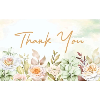 Thiệp Cảm Ơn Khách Hàng SET 50 Card Giấy Cứng Mẫu Cute In Màu Đẹp Rõ Nét Giá 10.000₫ 10