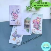 Thiệp chúc mừng 3D nổi ép kim tuyến - Mẫu mã thay đổi, giao ngẫu nhiên vpp Diệp lạc 3