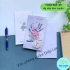 Thiệp chúc mừng 3D nổi ép kim tuyến - Mẫu mã thay đổi, giao ngẫu nhiên vpp Diệp lạc 7