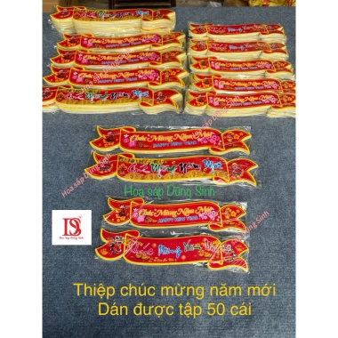 Thiệp chúc mừng 50 tờ - Banner 14/2, 8/3, 20/10, 20/11, sinh nhật, khai trương - Giá chỉ 35.000 VND