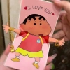 Thiệp Chúc Mừng Crayon Shin-chan Âm Nhạc 3D - Phong Bì Ngày Lễ Tình Nhân, Sinh Nhật, Kỷ Niệm - Giá Ưu Đãi 24.668 VND 7
