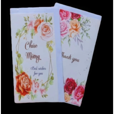 Thiệp chúc mừng ngày lễ kèm phong bì 20/10 20/11 8/3 14/2 - Giá sỉ 21.950đ