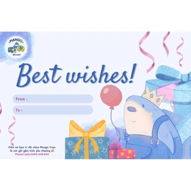 Thiệp chúc mừng sinh nhật 7x10cm - Hàng tặng độc quyền Mango Toys giá 1.000.000 2 Thiệp chúc mừng sinh nhật 7x10cm - Hàng tặng độc quyền Mango Toys giá 1.000.000 2