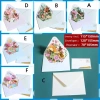 Thiệp chúc mừng Valentine NLINNI kèm phong bì hoa, dấu nóng, Bưu thiếp 3D lãng mạn 62.640 VND 2