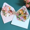 Thiệp chúc mừng Valentine NLINNI kèm phong bì hoa, dấu nóng, Bưu thiếp 3D lãng mạn 62.640 VND 5