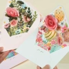 Thiệp chúc mừng Valentine NLINNI kèm phong bì hoa, dấu nóng, Bưu thiếp 3D lãng mạn 62.640 VND 8