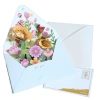 Thiệp chúc mừng Valentine NLINNI kèm phong bì hoa, dấu nóng, Bưu thiếp 3D lãng mạn 62.640 VND 10