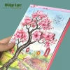 Thiệp chúc Tết Hoa Nở 3D Sang Trọng kèm phong bì + lời chúc - chỉ 38.070đ 3