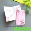 Thiệp chúc Tết Hoa Nở 3D Sang Trọng kèm phong bì + lời chúc - chỉ 38.070đ 8