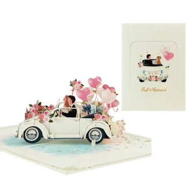Thiệp Cưới 3D Cao Cấp Handmade Sang Trọng – Chúc Mừng Đám Cưới Giá 89.000đ