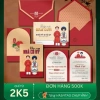 Thiệp cưới phong bì Madi sang trọng 2.025 - In Offest đẹp, giá chỉ 2,600 VND 7