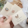 Thiệp Đính Hoa Nhựa Handmade - Quà 14/2,8/3,Noel Giá 14.850đ Sami Flower 7