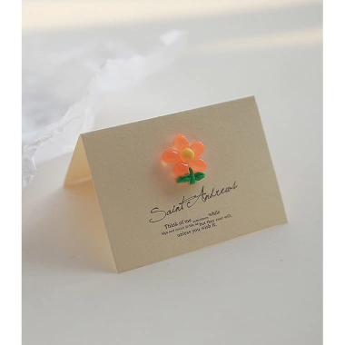 Thiệp Đính Hoa Nhựa Handmade - Quà 14/2,8/3,Noel Giá 14.850đ Sami Flower 10 Thiệp Đính Hoa Nhựa Handmade - Quà 14/2,8/3,Noel Giá 14.850đ Sami Flower 10