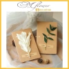 Thiệp Giấy Vintage Gắn Hoa Khô Kraf Trắng - Sinh Nhật, Valentine, 8/3 - 7.000₫