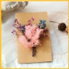 Thiệp Giấy Vintage Handmade Gắn Hoa Khô Kraf Trắng – Sinh nhật, Valentine, 8/3, Giá 35.000đ 4