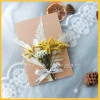 Thiệp Giấy Vintage Handmade Gắn Hoa Khô Kraf Trắng – Sinh nhật, Valentine, 8/3, Giá 35.000đ 5