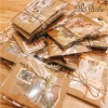 Thiệp handmade hoa khô gấp đôi kiểu Bullet Journal vintage giấy kraft cao cấp, tặng bao thư kraft - Giá ưu đãi 32.000 7