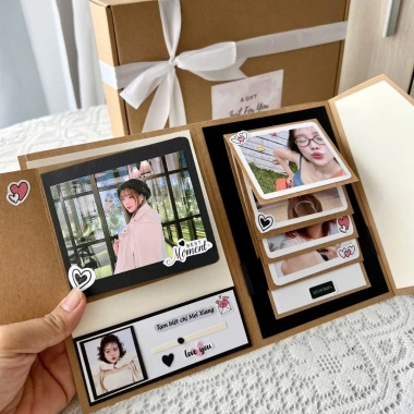 Thiệp Handmade kèm ảnh - Quà tặng đặc biệt, giảm 22% chỉ 90.000đ