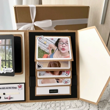 Thiệp Handmade kèm ảnh - Quà tặng đặc biệt, giảm 22% chỉ 90.000đ
