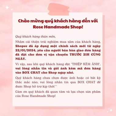 Thiệp Handmade Rose Dán Ảnh Tặng Quà Sinh Nhật Lễ Kỷ Niệm - Giảm Đến 47.5k