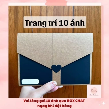 Thiệp Handmade Rose Dán Ảnh Tặng Quà Sinh Nhật Lễ Kỷ Niệm - Giảm Đến 47.5k