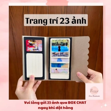 Thiệp Handmade Rose - Love Card Album Ảnh Quà Tặng Sinh Nhật, Kỷ Niệm - 47.500 VND