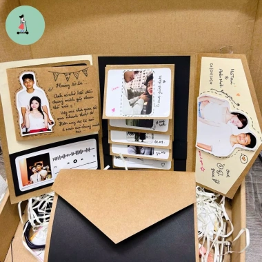 Thiệp Handmade Scrapbook Dán Ảnh Tự Làm Quà Tặng Độc Đáo Cho Bạn Trai và Bạn Gái Giá Ưu Đãi 65.000đ 9 Thiệp Handmade Scrapbook Dán Ảnh Tự Làm Quà Tặng Độc Đáo Cho Bạn Trai và Bạn Gái Giá Ưu Đãi 65.000đ 9