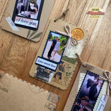 Thiệp Handmade Sweet Moments 100% Thủ Công - Chất Kraft & Craft, Giá Gốc 58,800 - Giảm còn 49,000 VNĐ 9 Thiệp Handmade Sweet Moments 100% Thủ Công - Chất Kraft & Craft, Giá Gốc 58,800 - Giảm còn 49,000 VNĐ 9