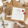 Thiệp Handmade Vintage Hoa Khô Đa Dụng Ngày Tháng – Sinh Nhật, Valentine, Cảm Ơn – Giá 24.000₫ 5