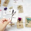 Thiệp handmade vintage hoa khô nhỏ xinh - quà Valentine, 8/3, 20/10, sinh nhật, giá ưu đãi 7.200đ 4