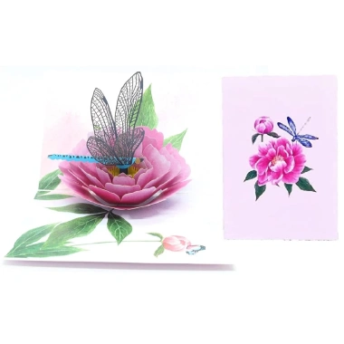 Thiệp Hoa 3D Cao Cấp Chúc Mừng Sinh Nhật Tri Ân 8/3 20/10 20/11 Giá 89.000 VNĐ 5