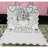 Thiệp hoa 3D tô màu tầng hiệu ứng 3D chào mừng 20/20 và 8/3 - Handmade giá ưu đãi 3.000đ 4