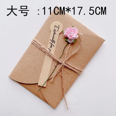 Thiệp Hoa Giấy HandMade Sam Flory KT 11x17,5cm Gập Đôi - Giá chỉ 10.000đ