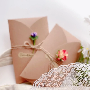 Thiệp Hoa HandMade 10,5x7cm Sami Flower - Thiết kế tinh tế, giá chỉ 12.350₫
