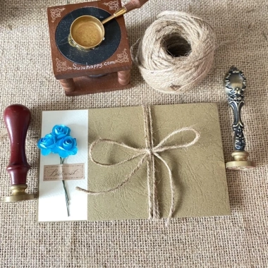 Thiệp Hoa Handmade Vintage – Sinh Nhật, Valentine, 8/3, Giấy Mỹ Thuật Nhập Khẩu, 18.000₫
