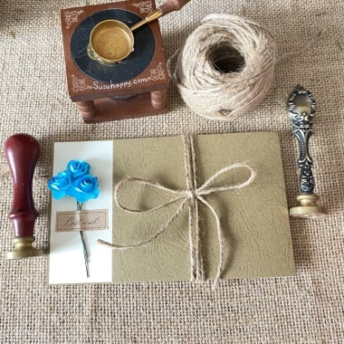 Thiệp Hoa Handmade Vintage – Sinh Nhật, Valentine, 8/3, Giấy Mỹ Thuật Nhập Khẩu, 18.000₫