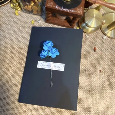 Thiệp Hoa Handmade Vintage Valentine 8/3 Sinh Nhật Giấy Mỹ Thuật Giá 15.000 3