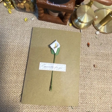 Thiệp Hoa Handmade Vintage Valentine 8/3 Sinh Nhật Giấy Mỹ Thuật Giá 15.000 4