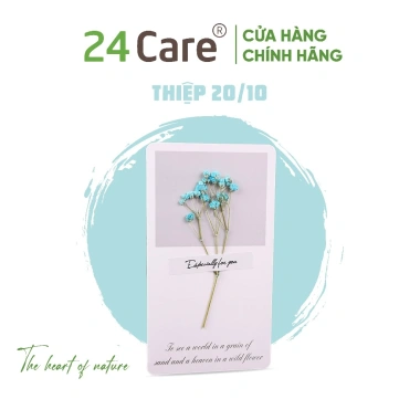Thiệp hoa khô cao cấp – Quà tặng ý nghĩa cho sinh nhật, Valentine, 8/3, 20/10, Ngày Nhà Giáo – Giá ưu đãi 49.000 (giá gốc 63.700) 6