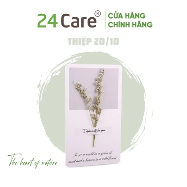 Thiệp hoa khô cao cấp – Quà tặng ý nghĩa cho sinh nhật, Valentine, 8/3, 20/10, Ngày Nhà Giáo – Giá ưu đãi 49.000 (giá gốc 63.700) 9