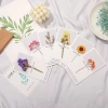 Thiệp hoa khô EBI HANDMADE vintage cao cấp chúc mừng sinh nhật Valentine 14/2 8/3 20/10 20/11 - Giá chỉ 13.000 VND 8