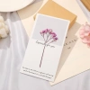Thiệp hoa khô EBI HANDMADE vintage cao cấp chúc mừng sinh nhật Valentine 14/2 8/3 20/10 20/11 - Giá chỉ 13.000 VND 10