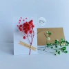 Thiệp hoa khô handmade tặng tình yêu kèm phong thư hoa baby màu ngẫu nhiên - 20.000₫ 3