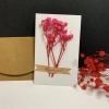 Thiệp hoa khô handmade tặng tình yêu kèm phong thư hoa baby màu ngẫu nhiên - 20.000₫ 6