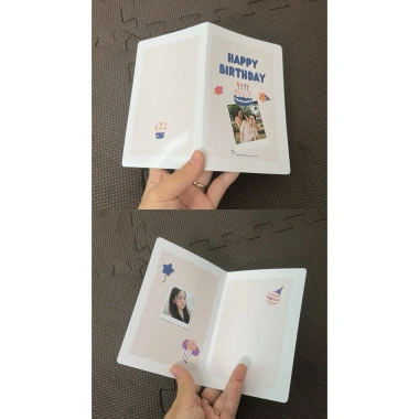 Thiệp In Ảnh Theo Yêu Cầu Hỏa Tốc Handmade Gập Viết Thư Quà Tặng 35.000