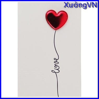 Thiệp in nổi 3D trái tim ý nghĩa - Quà Valentine, 8/3, 20/10, Noel, giá 8.000đ 4 Thiệp in nổi 3D trái tim ý nghĩa - Quà Valentine, 8/3, 20/10, Noel, giá 8.000đ 4